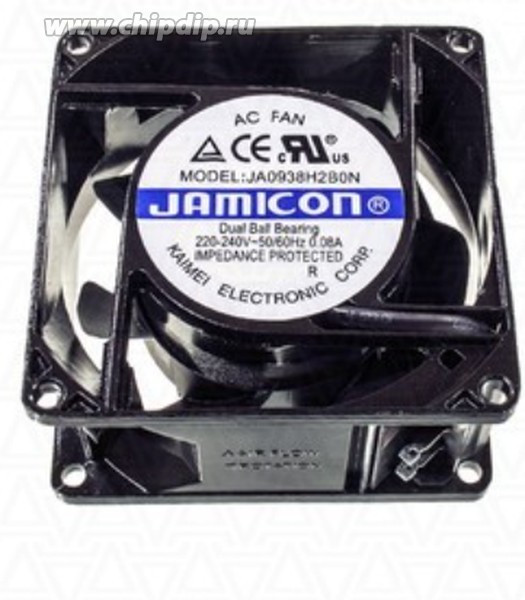 Вентилятор Jamicon JA0938H2BON-T 220v 10w 92x38 Вентилятор Jamicon JA0938H2BON-T 220v 10w 92x38