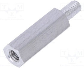 TFM-M4X20/DR236, Дистанцирующая стойка с резьбой, 20мм, Внутр.резьба: M4