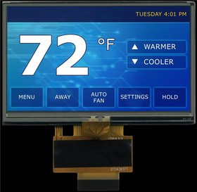DT043BTFT-TS, TFT Displays &amp; Accessories 4.3" TFT 480X272 W/ TOUCH TRANSM