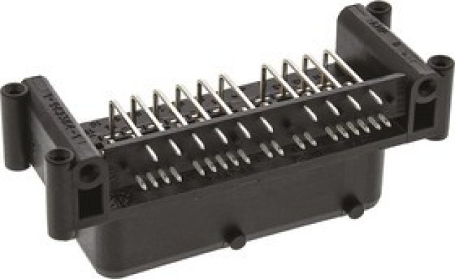 1-1761607-3, Headers &amp; Wire Housings 100X100 HDR 2X020P R/A LPRO