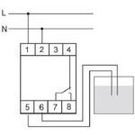F&F реле контроля уровня жидкости , PZ-828, одноуровневый EA08.001.001