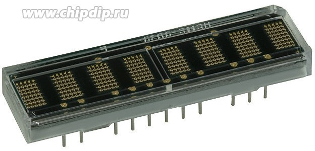 HCMS-2973, HCMS-2973 8 Digit Dot Matrix LED Display, 7 x 5 Dot Matrix Green 0.11 mcd 4.6mm HCMS-2973, HCMS-2973 8 Digit Dot Matrix LED Display, 7 x 5 Dot Matrix Green 0.11 mcd 4.6mm