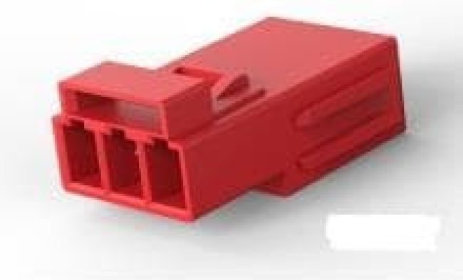 1-2834055-4, Conn Wire to Wire RCP 3 POS 4.5mm ST Cable Mount Loose