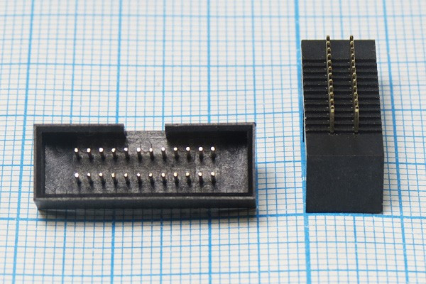 шт IDC\P1,27x2,54\ 24P\плат\BH1,27-24; №14460 штек IDC\P1,27x2,54\ 24P\плат\\BH1,27-24