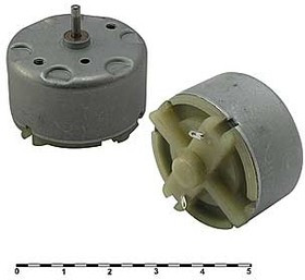R500-14415 3.0V, Электродвигатель 3V 0,11Вт, 1800/1391об/мин 20х32мм вал 2х9мм