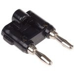 BU-00247-0, Black Male Banana Plug BU-00247-0, Black Male Banana Plug