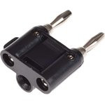 BU-00247-0, Black Male Banana Plug BU-00247-0, Black Male Banana Plug