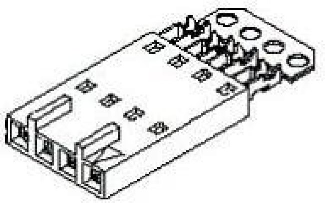 14-56-3125, Headers &amp; Wire Housings 100 SL Assy Single Row 15 SAu 12Ckt