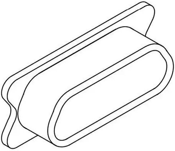 MD051RP, D-Sub MIL Spec Connectors Rugged Plug Dust Cover 51P 3 Row ESD MD051RP, D-Sub MIL Spec Connectors Rugged Plug Dust Cover 51P 3 Row ESD