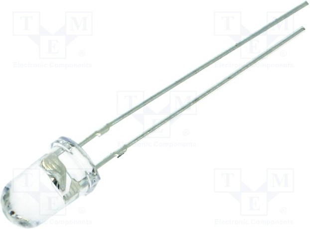 OSO5PA5111A, LED; 5mm; orange; 25000?30000mcd; 15°; Front: convex; 1.8?2.6V OSO5PA5111A, LED; 5mm; orange; 25000?30000mcd; 15°; Front: convex; 1.8?2.6V