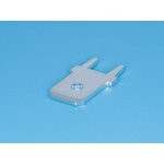 KLS8-01128-PC-250 (TA-M), Клемма ножевая авто вилка 6,3мм на плату