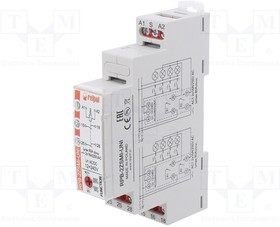 RPB-2ZSMI-UNI, Реле: установочное, бистабильное, DPST-NO, 16А, 90x17,5x64,6мм