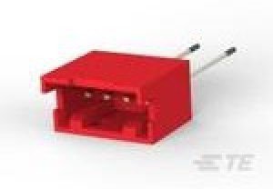 6-1747072-4, Conn Shrouded Header HDR 4 POS 2.5mm Solder ST Top Entry Thru-Hole