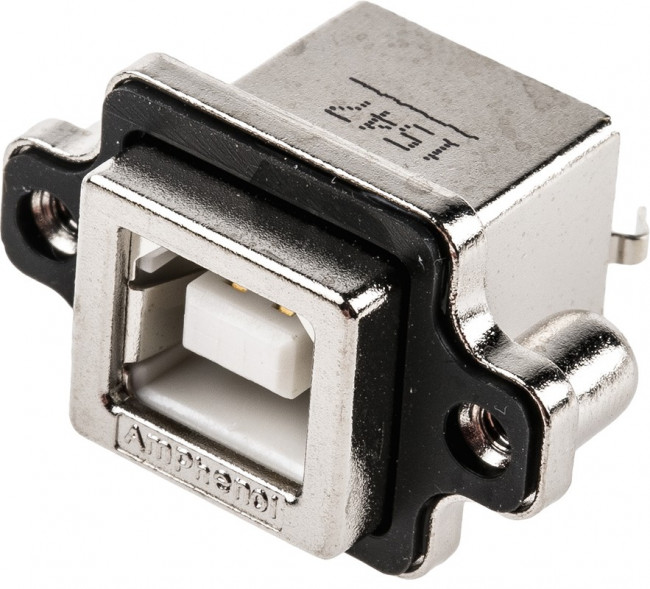 MUSB-D511-00, USB Connectors Harsh Env USB B Single PCB Vertical MUSB-D511-00, USB Connectors Harsh Env USB B Single PCB Vertical