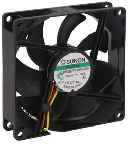 MF92252V1-1000U-G99, Вентилятор осевой, 24В DC, 92x92x25мм, 87,5куб.м/ч, 34дБА, Vapo MF92252V1-1000U-G99, Вентилятор осевой, 24В DC, 92x92x25мм, 87,5куб.м/ч, 34дБА, Vapo