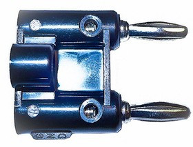 BU-PMDP-0, Black Male Banana Plug, 4 mm Connector, Screw Termination, 15A, 5000V, Nickel Plating