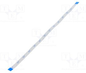 05-10-A-0203-A, FFC cable; Cores: 10; Cable ph: 0.5mm; contacts on the same side