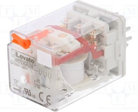 HR703CA230, Реле: электромагнитное, 3PDT, Uобмотки: 230ВAC, 10A/250ВAC, 10А