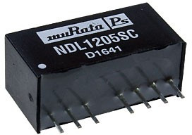 NDL1205SC, DC/DC преобразователь на плату 2Вт 12В-5В SIP TMR1211 (аналог TMR1211 Traco)