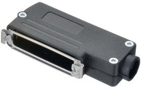 DSPK25, D-sub hood, plastic Poles 25