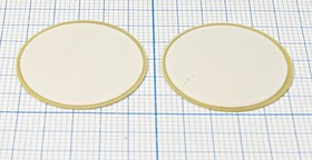 Пьезоэлемент ультразвуковой, размер 25x 0.38, форма диск, KEPO