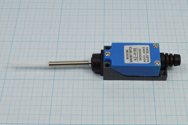 Переключатель концевой(путевой) 64x29 x26, 220В, 5А, (ON)-OFF-(ON), штырь, KZ8166; №14845 ПКонц 64x29 x26\220\ 5\(ON)-OFF-(ON) \\штырь\KZ816