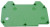 NPP_AVK2,5CCT (зеленый), 444132 Концевой сегмент на клеммники AVK 2,5 CCT