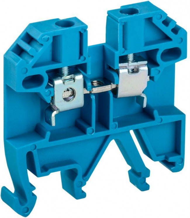 Клемма винтовая КВИ-2,5мм2 синяя | YZN30-002-K07 | IEK
