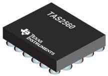 TAS2560YFFR, Audio Amplifiers 5.6-W digital input smart amp with I/V sense for speaker protection & integrated 8.5-V Class-H boost 30-DSBGA TAS2560YFFR, Audio Amplifiers 5.6-W digital input smart amp with I/V sense for speaker protection & integrated 8.5-V Class-H boost 30-DSBGA