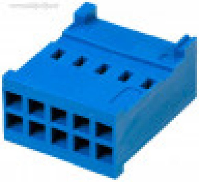 281839-5, Headers &amp; Wire Housings RECPT 2X05 POS