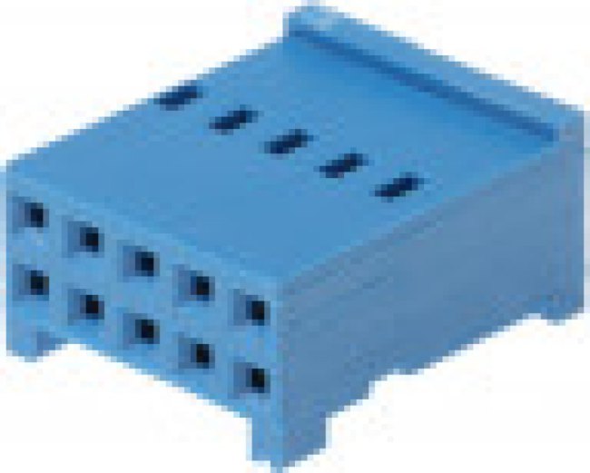 281839-5, Headers &amp; Wire Housings RECPT 2X05 POS