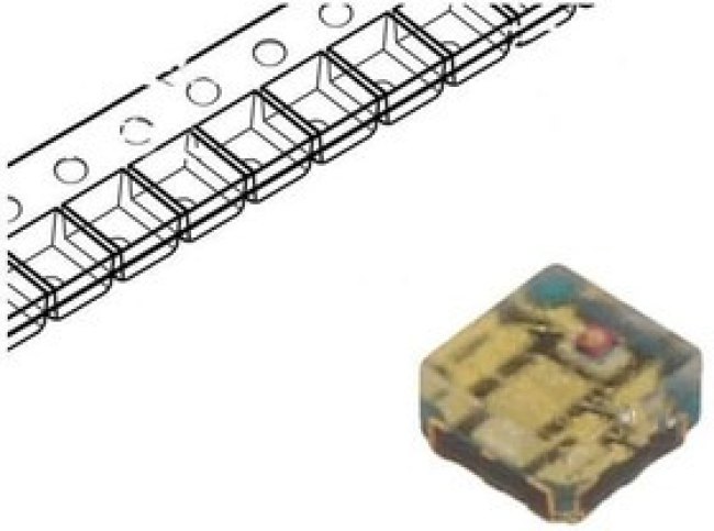 HSMF-C116, LED; SMD; 0404,CSP; RGB; 1.05x1.05x0.65mm; 140°; 10/5/5mA HSMF-C116, LED; SMD; 0404,CSP; RGB; 1.05x1.05x0.65mm; 140°; 10/5/5mA