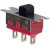 1101M1S3ZQE2, Переключатель: движковый, Пол: 2, SPDT, 3A/250ВAC, 6A/28ВDC, ON-ON