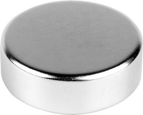 72-3003, Неодимовый магнит диск 30х10мм сцепление 21 Кг