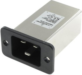 FN9222R-20-06, Разъем: питания AC; гнездо; "папа"; 20А; 250ВAC; C14 (E); -25?85°C