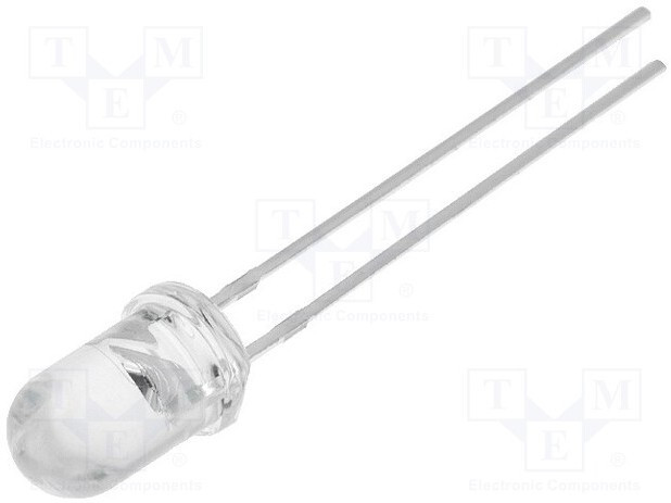 OSUG5111A-OP, LED; 5mm; yellow green; 4200mcd; 15°; Front: convex; 1.8?2.4V