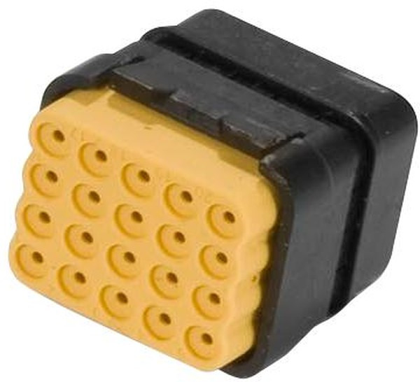 DMC-M20-22BN, Rectangular MIL Spec Connectors DMC INS S 20C 20#22 N LC