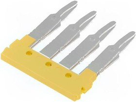 ZQV 2.5N/4, Соедин. мостик для клемм WDU2,5 4-полюсный 24A