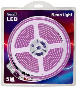 General Лента Светодиодная Гибкий Неон 5 метров 9,6Вт 12В SMD2835 6мм 600 диодов IP67 Розовый 512911 GLS-2835-120-9. 6-12-NL-IP67-P General Лента Светодиодная Гибкий Неон 5 метров 9,6Вт 12В SMD2835 6мм 600 диодов IP67 Розовый 512911 GLS-2835-120-9. 6-12-NL-IP67-P