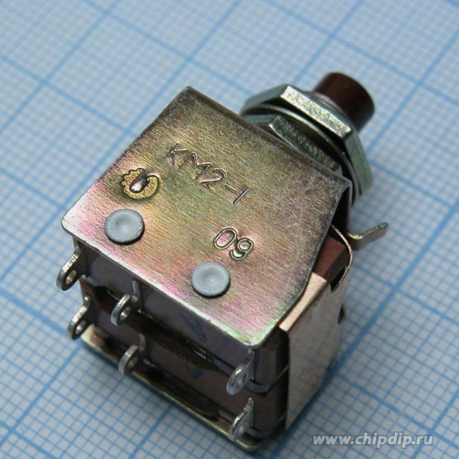 КМ2-1, Кнопка малогабаритная АГО.360.203 ТУ "1" КМ2-1, Кнопка малогабаритная АГО.360.203 ТУ "1"