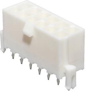 39-28-9128, Conn Wire to Board HDR 12 POS 4.2mm Solder ST Top Entry Thru-Hole Tray
