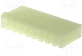 A3960H-09P-1, Вилка, провод-плата, "мама", 3,96мм, PIN: 9, без контактов, 250В, 7А