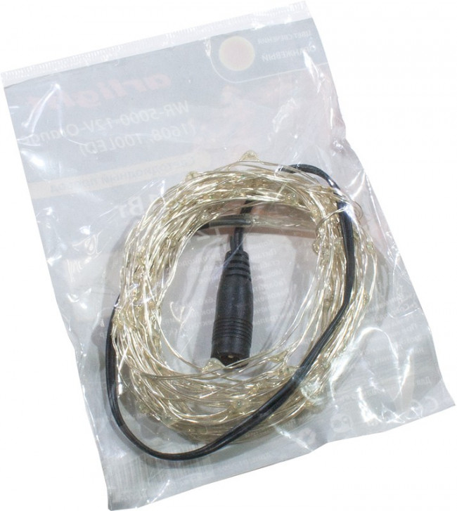 017994 WR-5000-12V-GREEN, светодиодная нить, 12V(1608, 100 LED) (5м) 017994 WR-5000-12V-GREEN, светодиодная нить, 12V(1608, 100 LED) (5м)