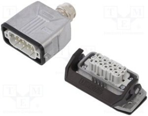 HVSLS600082A116, Автомобильный разъем, Excel Mate HVSLS 600 Series, Угловой Штекер, 2 контакт(-ов), Обжимной Вывод