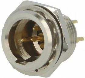 AG4MCC, Гнездо; XLR mini; "папа"; PIN: 4; пайка; 5А; 0,5мм2