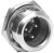AG4MCC, Гнездо; XLR mini; "папа"; PIN: 4; пайка; 5А; 0,5мм2