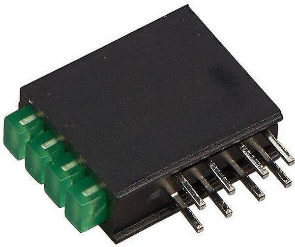 L-914CK/4GDT, Светодиодный модуль 4LEDх2х3мм/зеленый/ 568нм/1.8-6мкд/100°