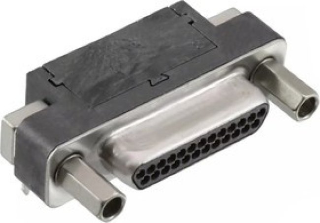 836149016, CMD 25 Way Through Hole D-sub Connector Plug, 1.27mm Pitch
