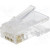 RJ45W, Вилка, RJ45, PIN: 8, Конф: 8p8c, на провод, IDC,обжим