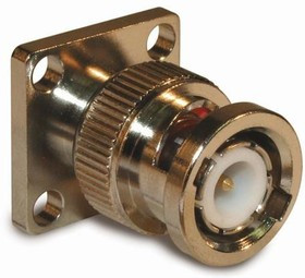 112653, RF Connectors / Coaxial Connectors BNC 4H Panel Mount Plug 50 Ohm 112653, RF Connectors / Coaxial Connectors BNC 4H Panel Mount Plug 50 Ohm